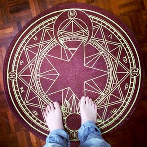 Magic circle rug